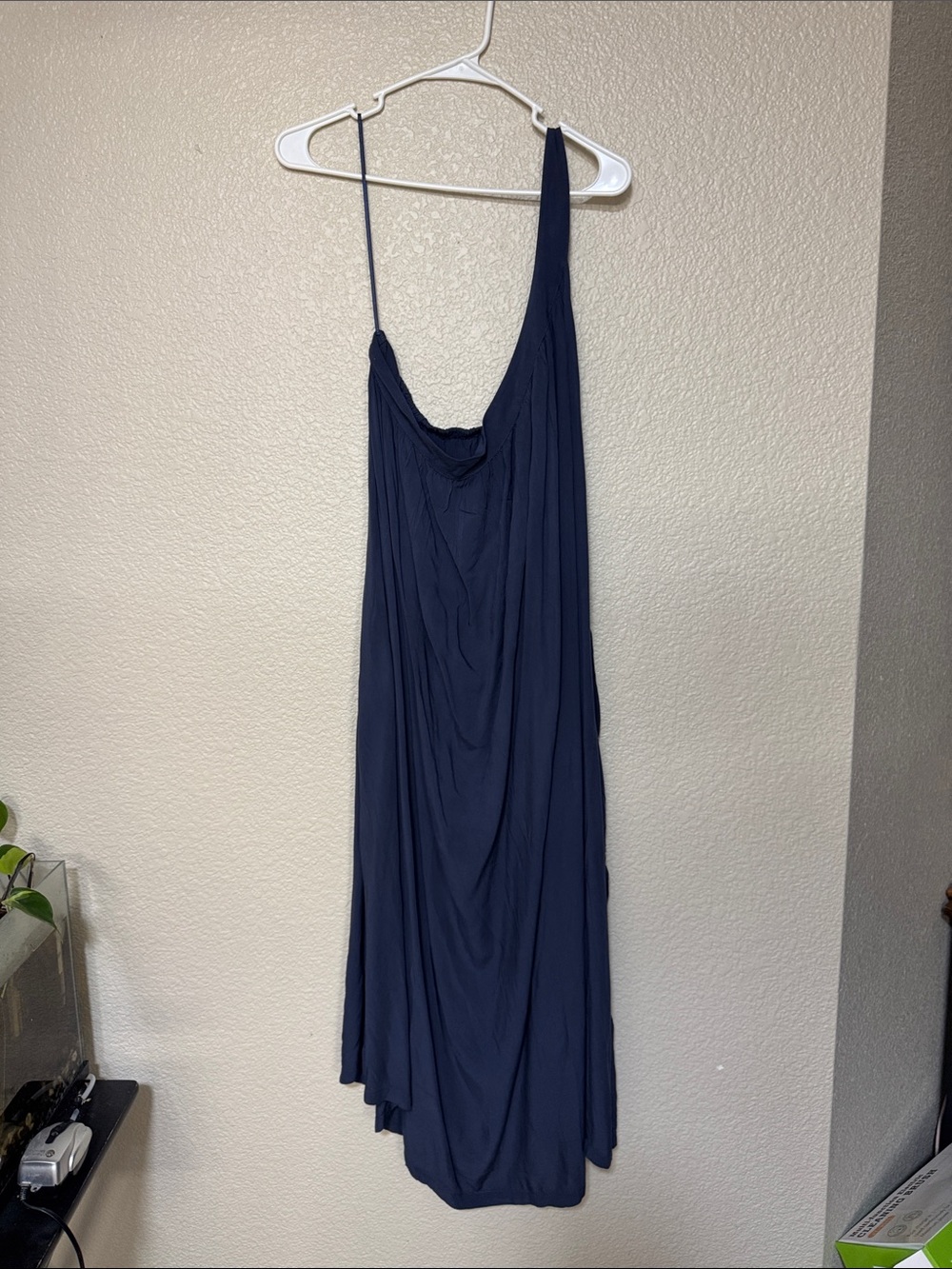 Old Navy Navy one shoulder summer light Dress